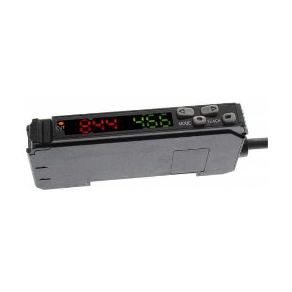 Optex D3RF-TDMN Digital Teach FO Amp Master Unit - Red LED 2CH NPN - 2M