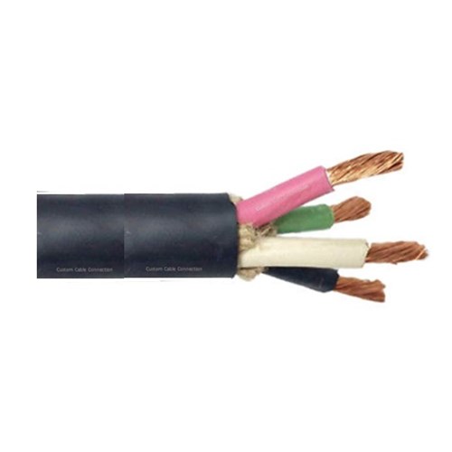 WIRE 13-0107 16AWG 4COND SOOW BLK