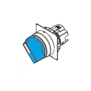 OMRON 22MM SEL SW 2 POS MAINTAINED BLUE