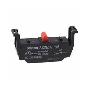 OMRON 22MM CONTACT BLK 1-NC PUSH-IN TERM