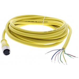 RAMCO M12 8P FEMALE STRAIGHT CABLE 5M