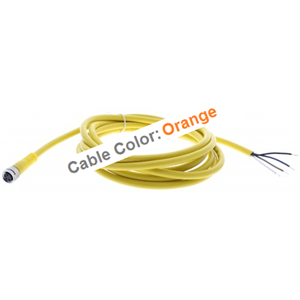 RAMCO M8 4P STRAIGHT FEMALE CABLE 2M
