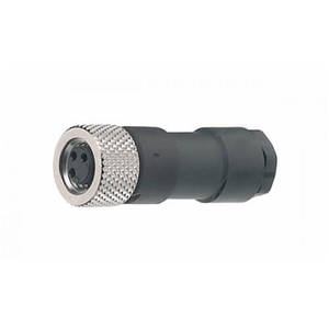 RAMCO M8 3P FEMALE STRAIGHT CONNECTOR